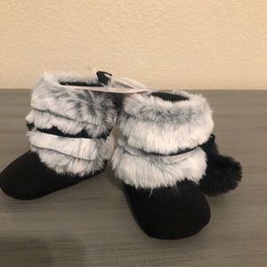 Infant Fur Moccasins